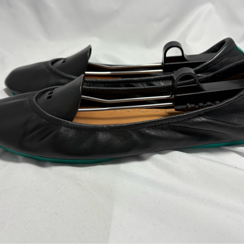 Tieks Black Leather Ballet Flats Womens 11 - Great condition- used.